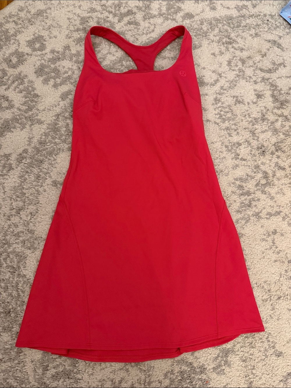 Lululemon Dark Pink Racerback Athletic Dress